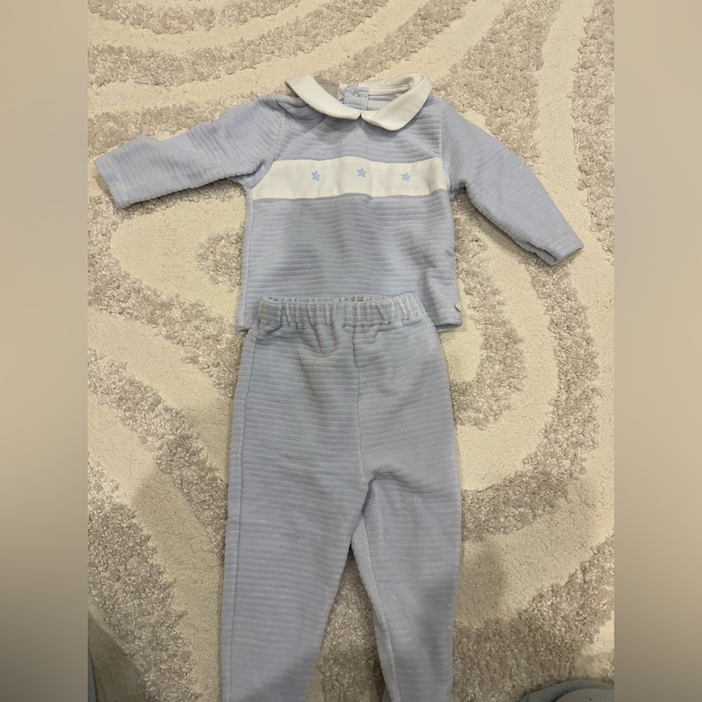 Baby velvet set